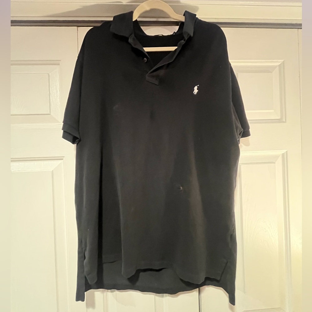 Men’s Ralph Lauren Black Polo size XL